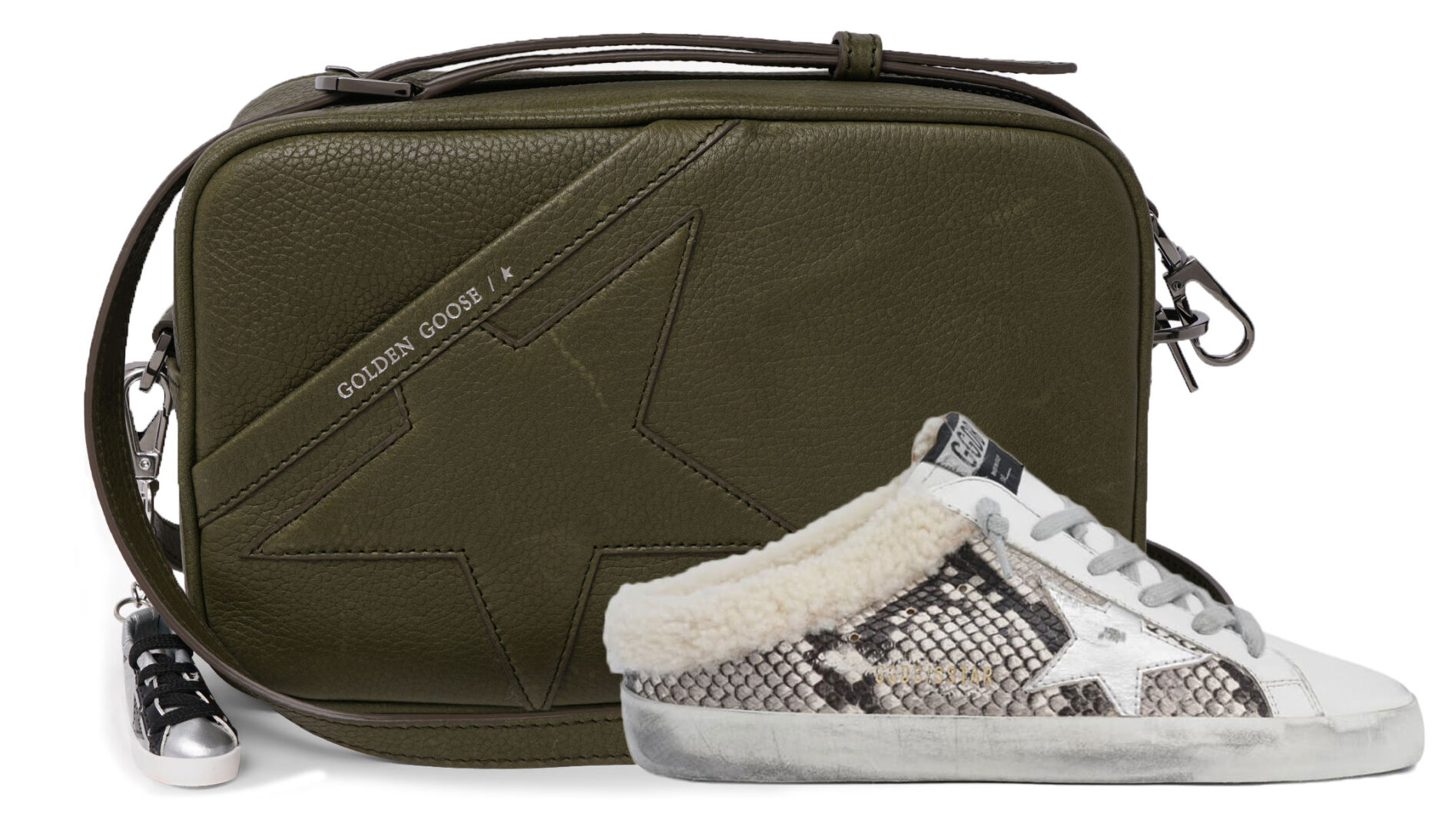 Golden Goose Bag and Shoe